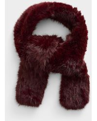 Simon's - Solid Colourful Faux - Lyst