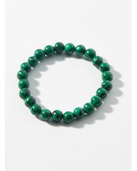 Simon's - Marbled Bead Bracelet - Lyst