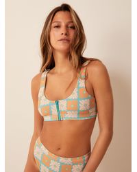 Dippin' Daisy's - Wave Floral Check Zip - Lyst