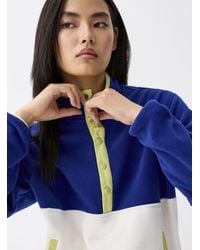 Twik - Colour Block Polar Fleece Sweater - Lyst