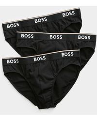 BOSS - Classic Solid Briefs 3 - Lyst