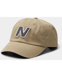 New Balance - Logo Patch Baseball Cap - Lyst