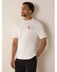 Le 31 - Chest Print Lounge T - Lyst