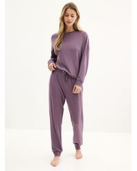 Miiyu - Brushed Underside Supple Lounge jogger - Lyst