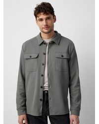 Only & Sons - Etched Jersey Overshirt - Lyst