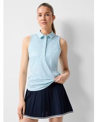J.Lindeberg - Dena Sleeveless Golf Polo - Lyst