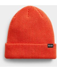 Hooké - Solid Cuffed Ribbed Tuque - Lyst