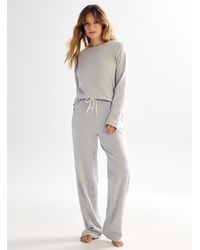 Ralph Lauren - Delicate Herringbone Pyjama Set - Lyst