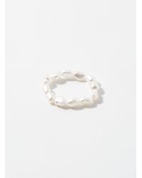 Simon's - Pearly Ring - Lyst