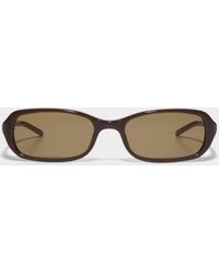 Chimi - Code Narrow Rectangular Sunglasses - Lyst