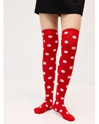 Simon's - Polka Dot Fine - Lyst