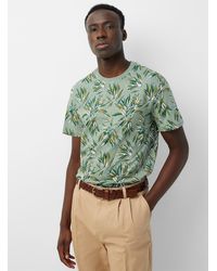 Only & Sons - Exotic Foliage Slub Jersey T - Lyst