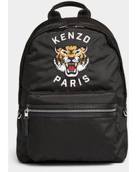 KENZO - Embroidered Tiger Backpack - Lyst