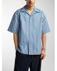 Marni - Compact Poplin Striped Shirt - Lyst