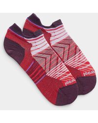 Smartwool - Run Tab Striped Ped Sock - Lyst