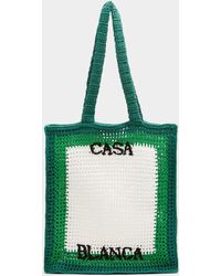 Casablanca - Arch Crocheted Knit Bag - Lyst