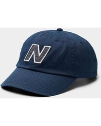 New Balance - Embroidered Letter Dad Cap - Lyst
