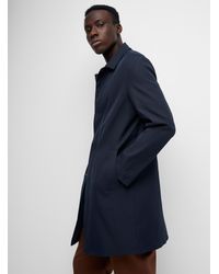 Lindbergh - Navy Trench Coat - Lyst