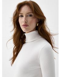 Contemporaine - Ribbed Turtleneck Sweater - Lyst