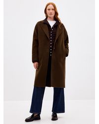 Simon's - Oversized Reprocessed Wool Felted Overcoat - Lyst