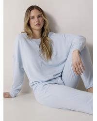 Miiyu - Centre Seam Soft Lounge Sweatshirt - Lyst