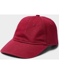 Simon's - Solid Baseball Cap - Lyst
