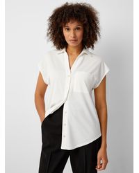 Contemporaine - Lightweight Piqué Cap - Lyst