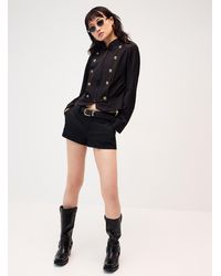Twik - Fitted Gold Buttoned Jacket - Lyst