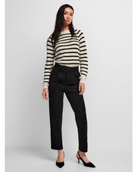 Icône - Ponte Pleated Straight - Lyst