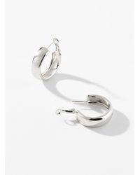 Simon's - Large Modern Hoops - Lyst