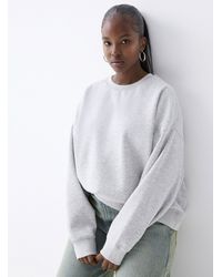 Twik - Oversized Thin Fleece Sweatshirt - Lyst