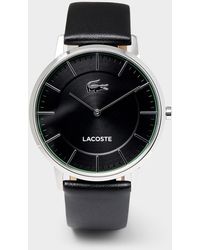 Lacoste - Crocorigin Leather Watch - Lyst