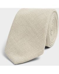 Le 31 - Pure Wool Woven Tie - Lyst