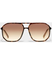 Le 31 - Trey Aviator Sunglasses - Lyst