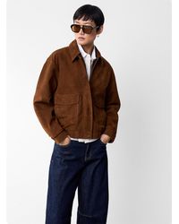 Simon's - Cleo Suede Jacket - Lyst