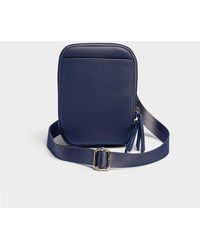Simon's - Textured Zipped Phone Clutch - Lyst
