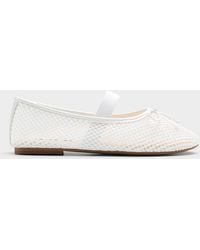 Steve Madden - Palm Mesh Mary Jane Ballet Flats Women - Lyst