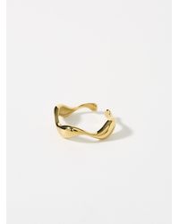 Simon's - Wavy Open Ring - Lyst