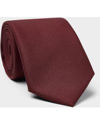 Le 31 - Pure Wool Solid Tie - Lyst