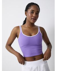 I.FIV5 - Trimmed Hem Support Tank Low To Medium - Lyst