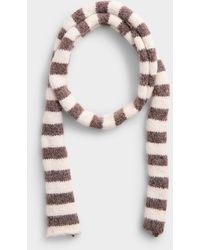 Simon's - Striped Fuzzy - Lyst