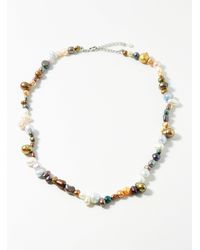 Le 31 - Colourful Freshwater Pearl Necklace - Lyst