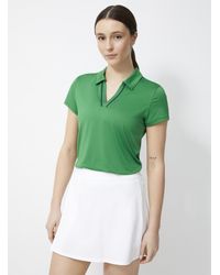 I.FIV5 - Johnny Collar Velvety Golf Polo - Lyst