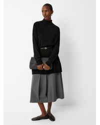 Contemporaine - Flowy Turtleneck Tunic Sweater - Lyst