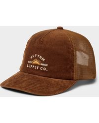 Rhythm - Corduroy Trucker Cap - Lyst