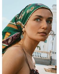 Simon's - Large Gemstone Earrings - Lyst