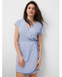 Columbia - Chill River Silky Jersey Wrap Dress - Lyst
