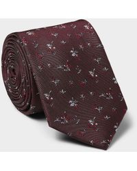 Le 31 - Summer Flower Jacquard Tie - Lyst