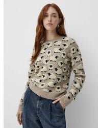 Contemporaine - Animals Jacquard Sweater - Lyst