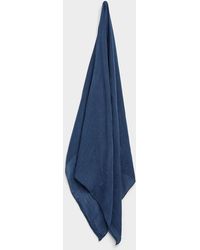 Simon's - Rolled Trim Solid Scarf - Lyst